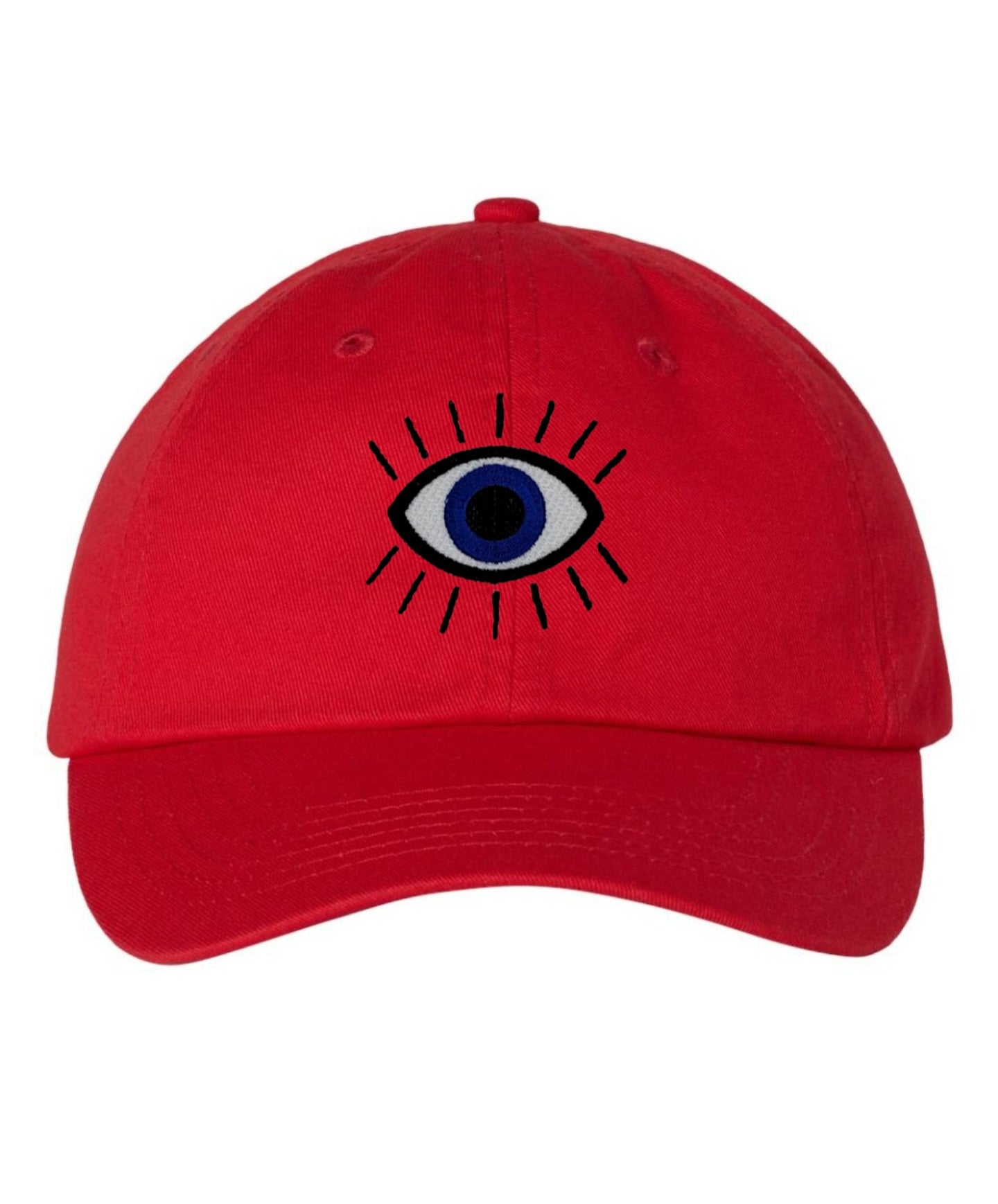 THIRD EYE /EVIL EYE Embroidered Dad Hat