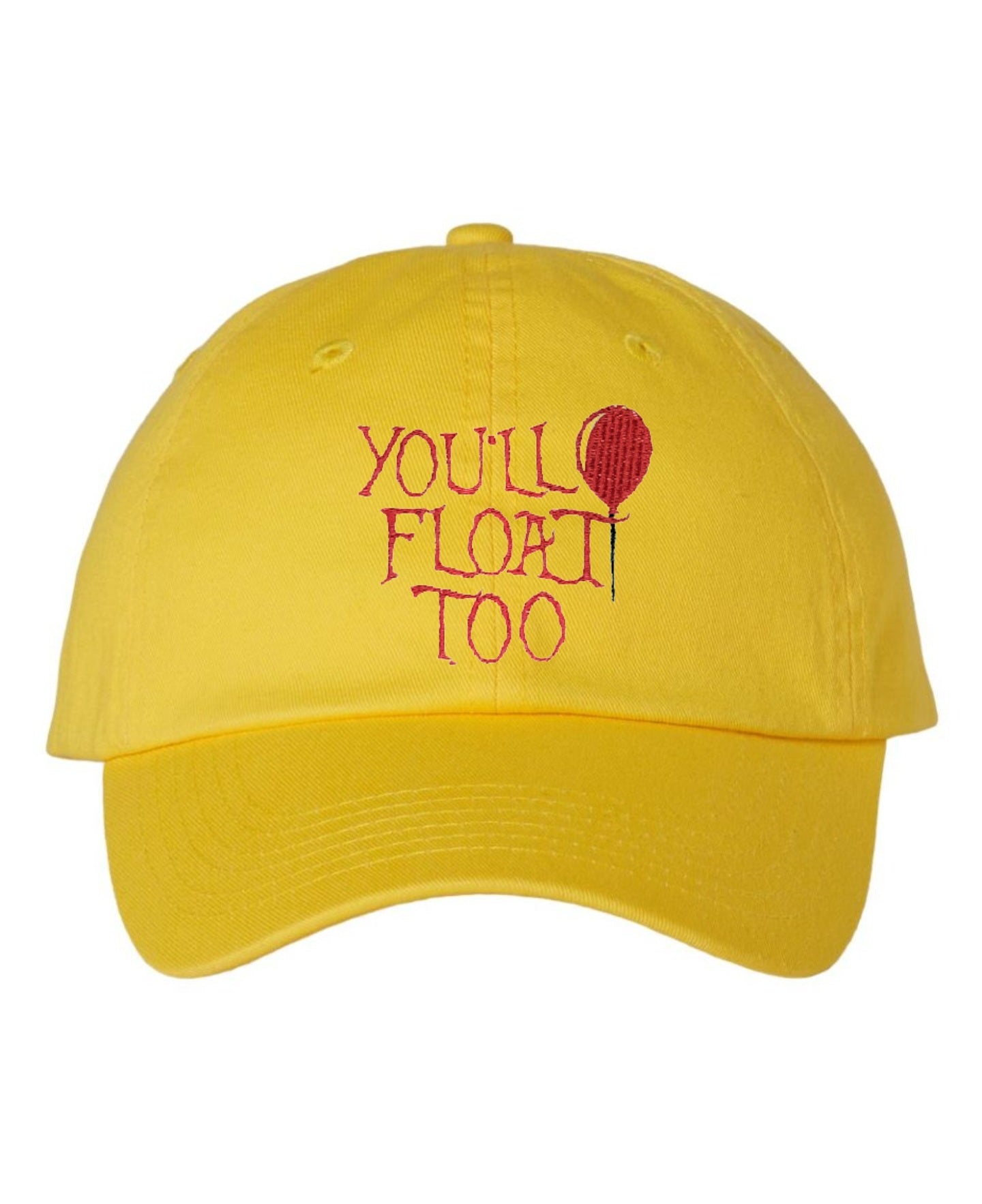 You'll Float Too Red Balloon Dad Hat