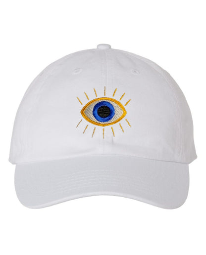 THIRD /EVIL EYE Embroidered Dad Hat