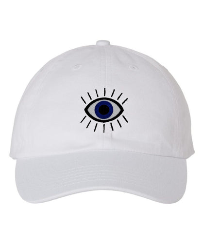 THIRD EYE /EVIL EYE Embroidered Dad Hat