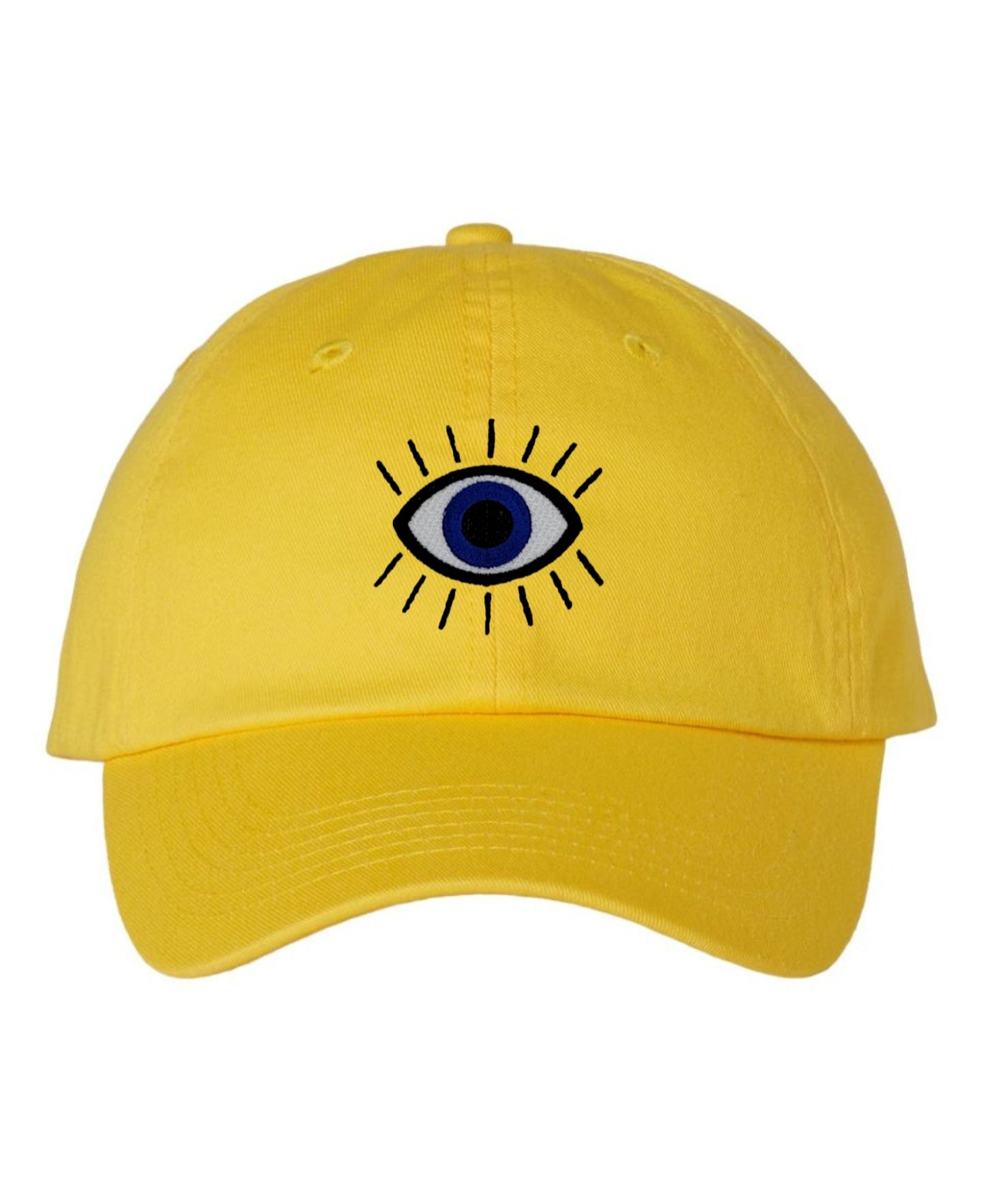 THIRD EYE /EVIL EYE Embroidered Dad Hat