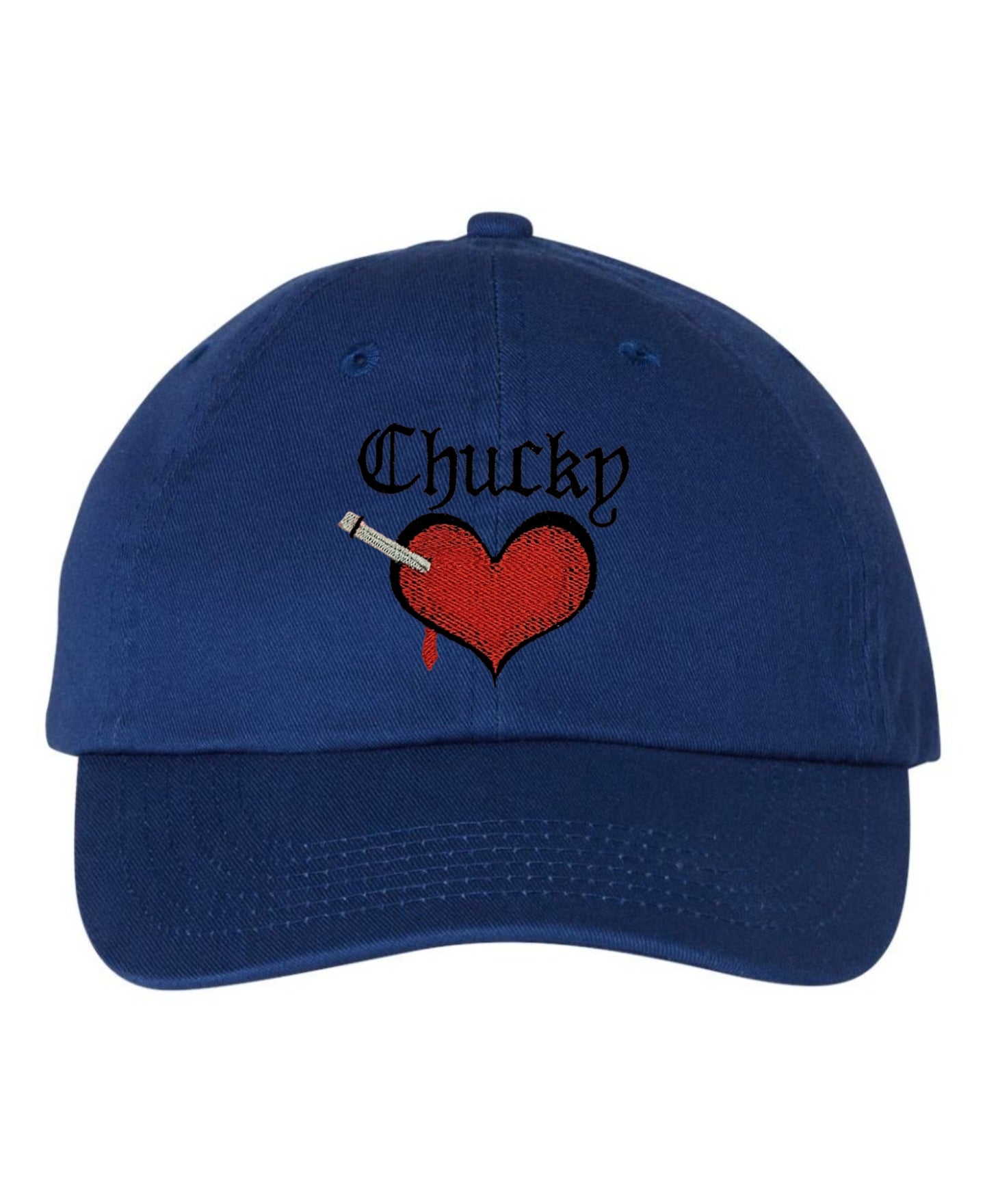 CHUCKY Heart and Dagger Tattoo Dad Hat