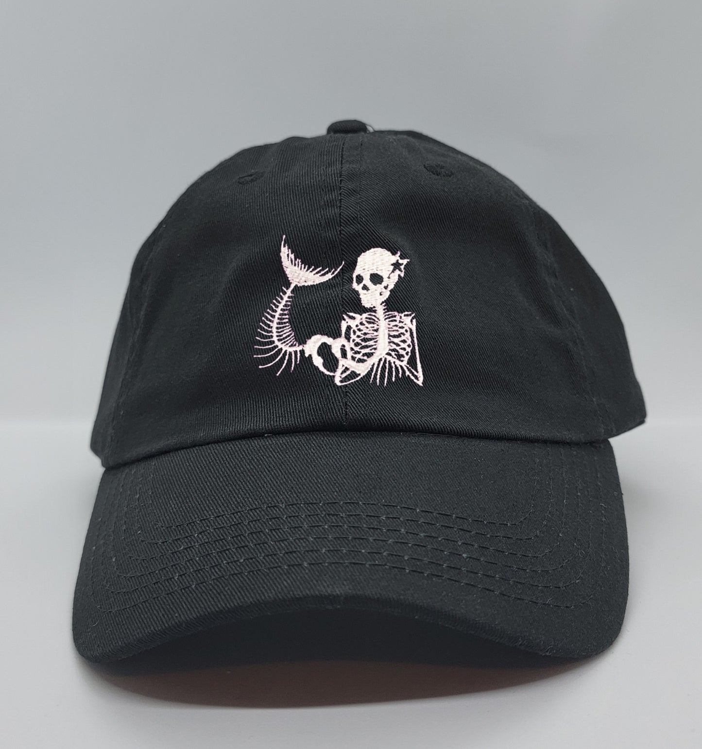 MERMAID SKELETON DAD HAT