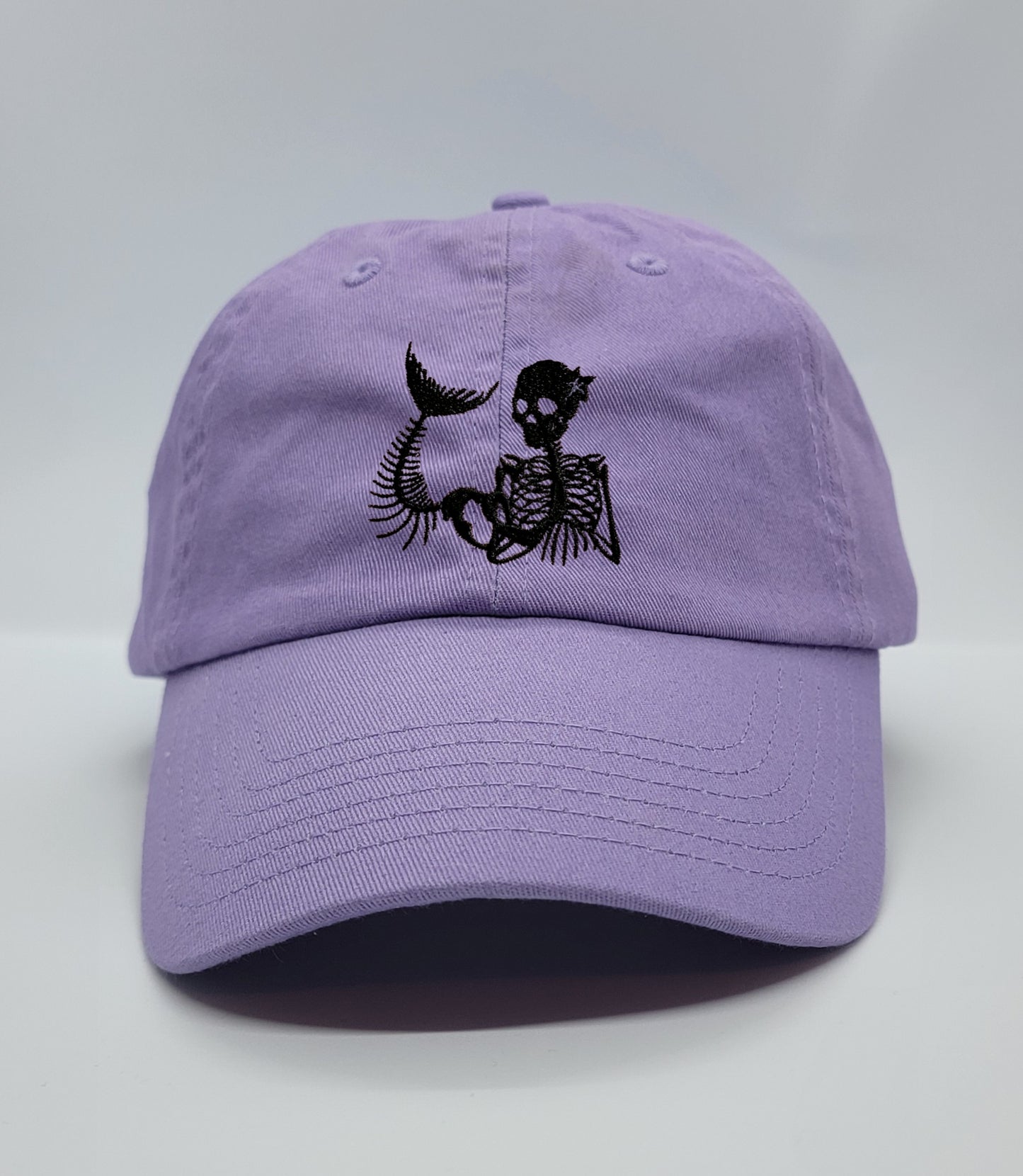 MERMAID SKELETON DAD HAT