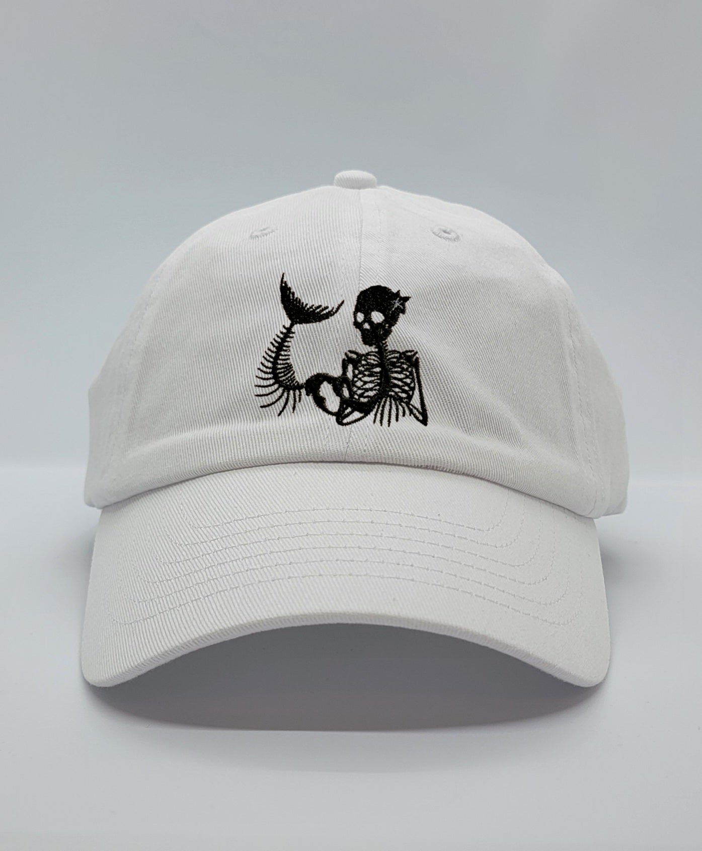 MERMAID SKELETON DAD HAT