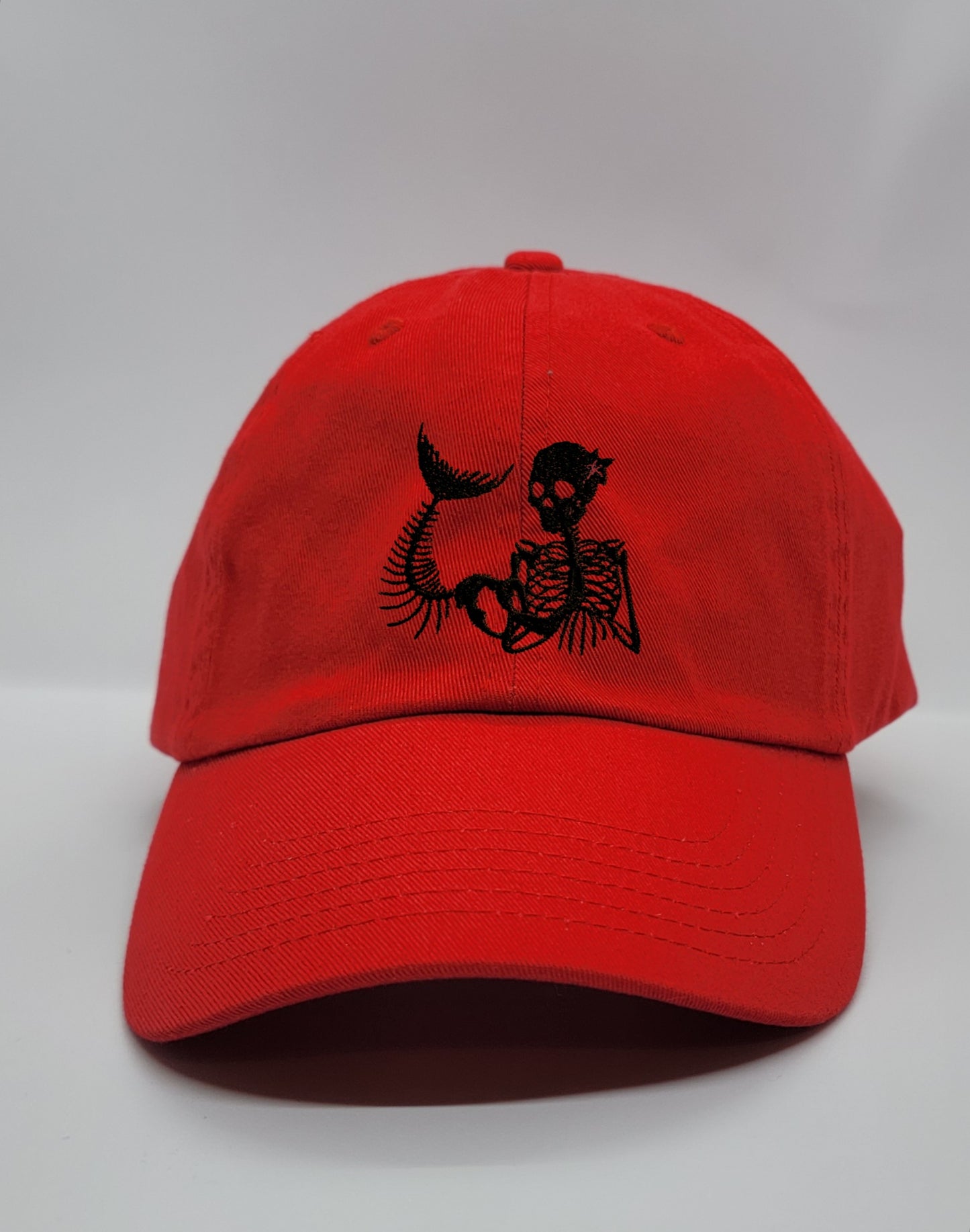 MERMAID SKELETON DAD HAT