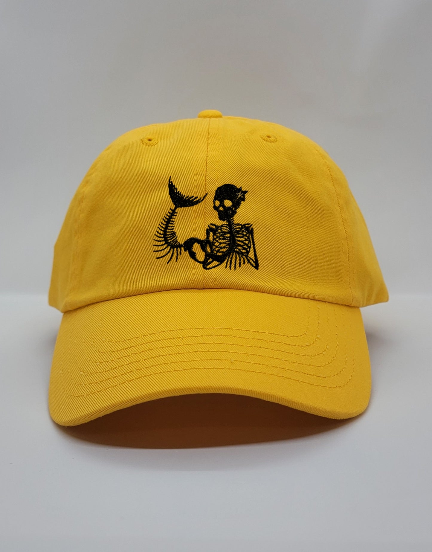 MERMAID SKELETON DAD HAT