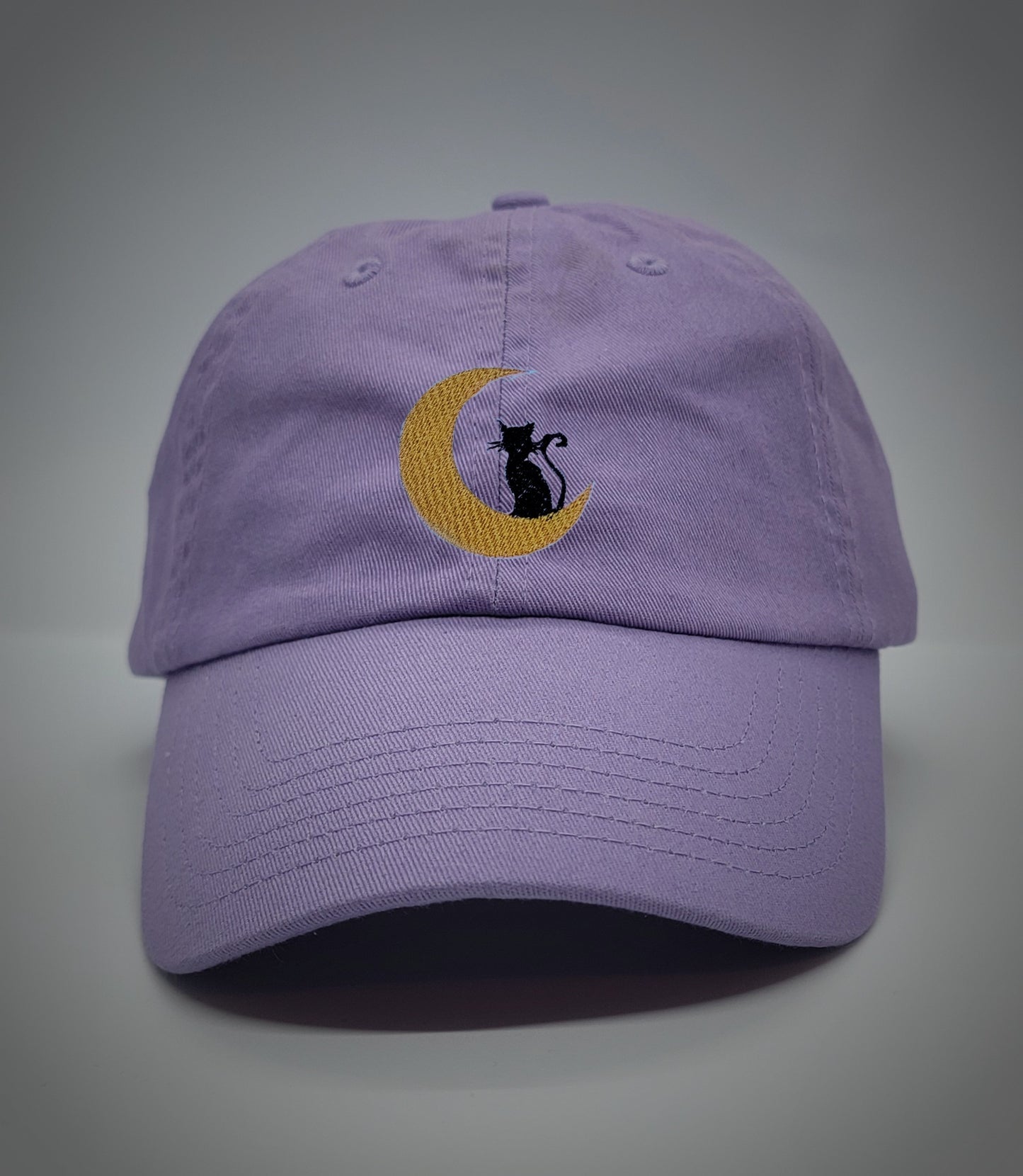 Moon Cat Dad Hat