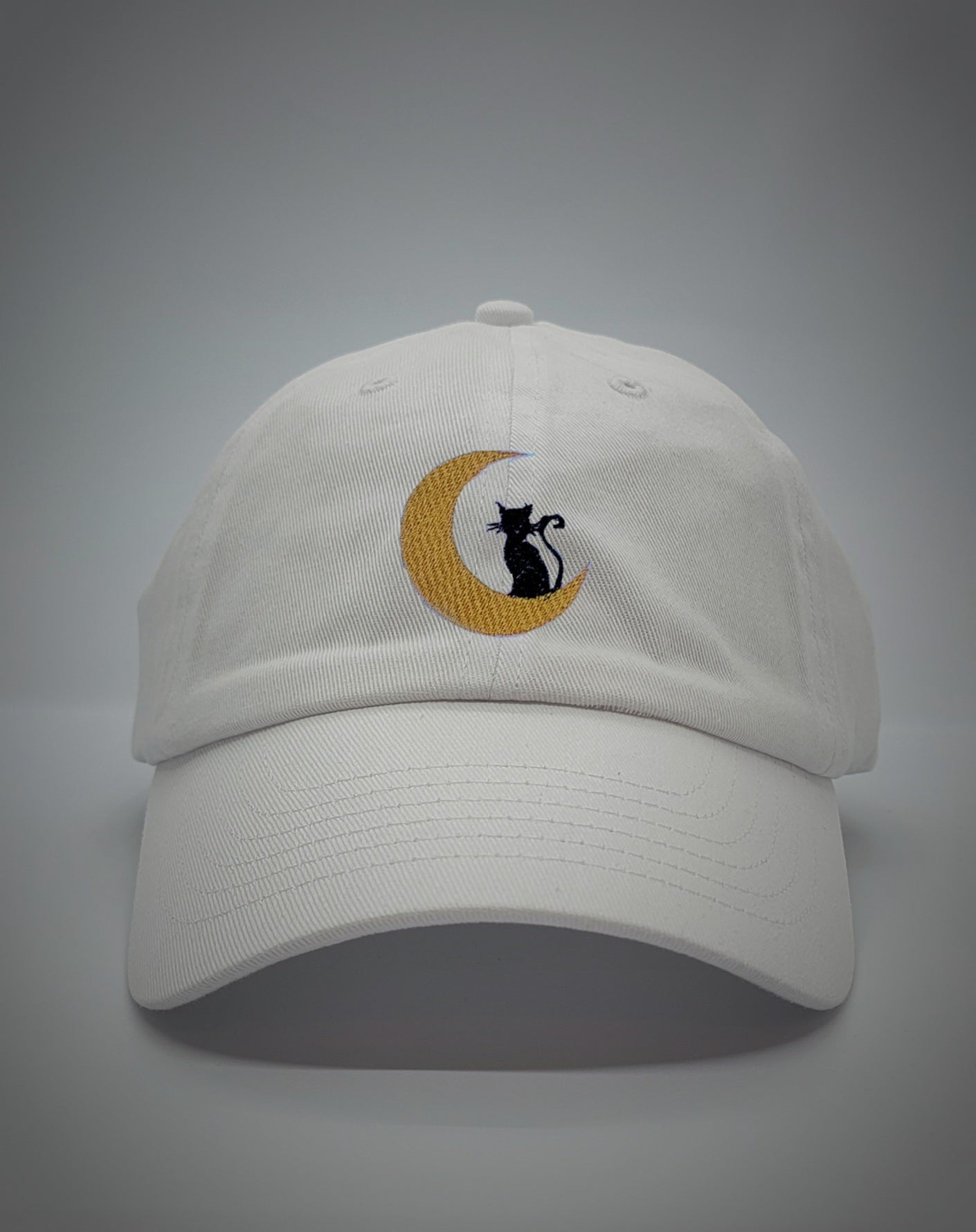 Moon Cat Dad Hat