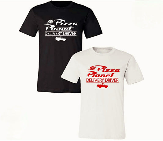 Pizza Planet Delivery Driver t-shirt