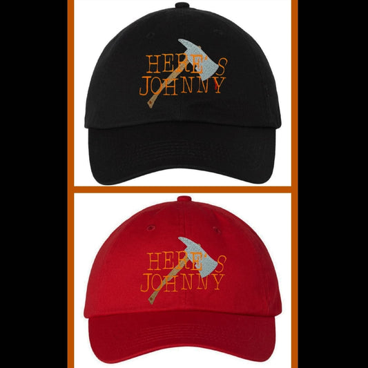 HERE'S JOHNNYs Axe Dad Hat
