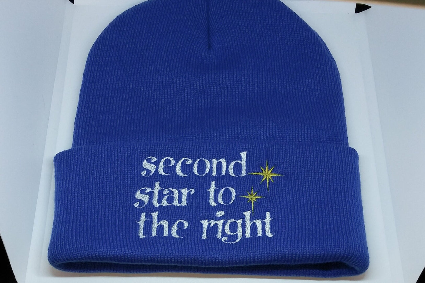 Second star to the right stars beanie