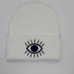 THIRD /EVIL EYE Embroidered Beanie