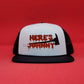 HERE'S JOHNNY Axe Trucker Hat Cap