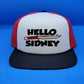 HELLO SIDNEY TRUCKER HAT