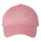 second star to the right dad hat