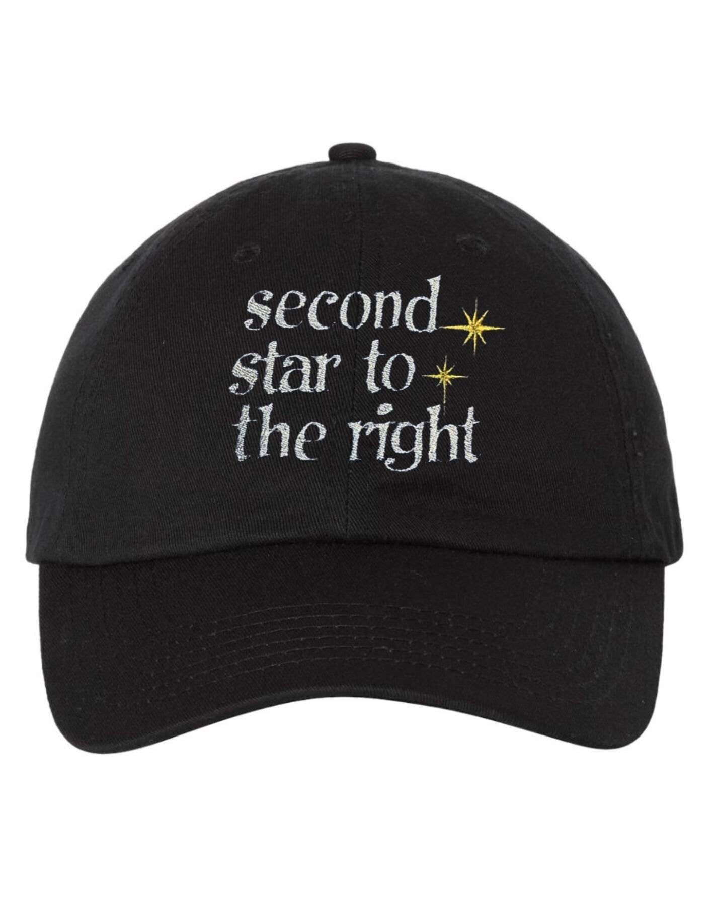 second star to the right dad hat