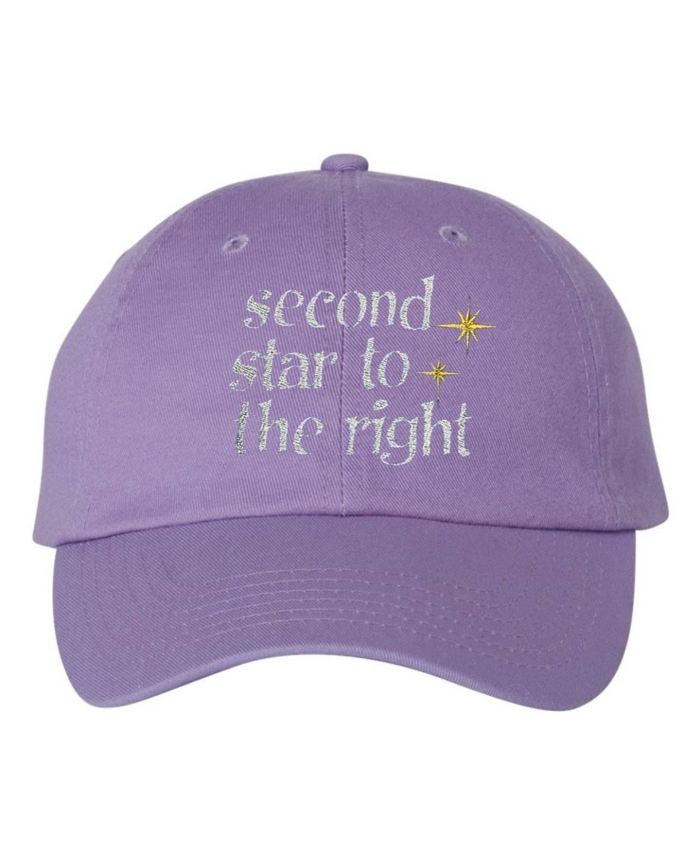 second star to the right dad hat